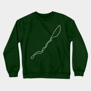 Jeddah Corniche Circuit [outline] Crewneck Sweatshirt